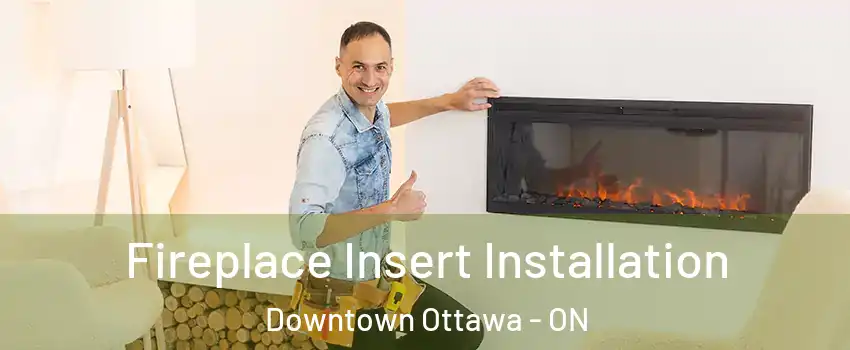  Fireplace Insert Installation Downtown Ottawa - ON