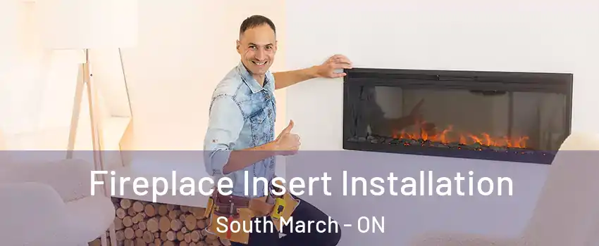  Fireplace Insert Installation South March - ON