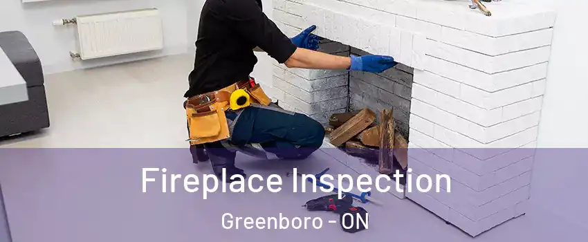  Fireplace Inspection Greenboro - ON