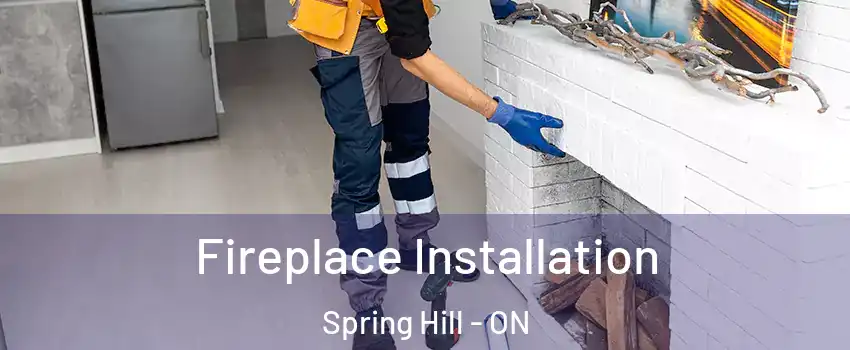  Fireplace Installation Spring Hill - ON