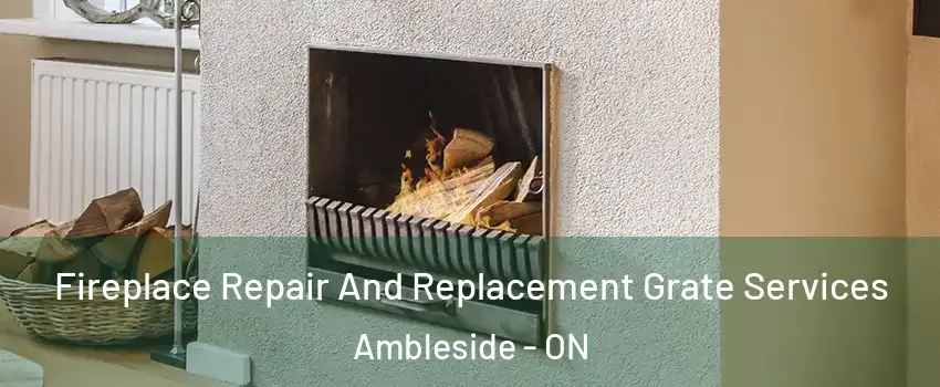  Fireplace Repair And Replacement Grate Services Ambleside - ON