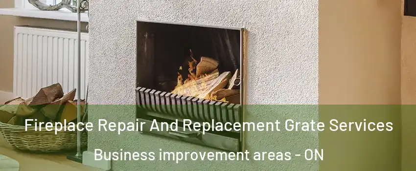  Fireplace Repair And Replacement Grate Services Business improvement areas - ON