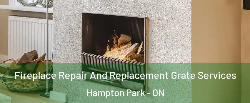  Fireplace Repair And Replacement Grate Services Hampton Park - ON