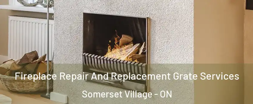  Fireplace Repair And Replacement Grate Services Somerset Village - ON