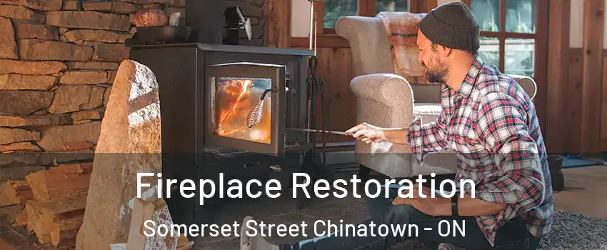  Fireplace Restoration Somerset Street Chinatown - ON