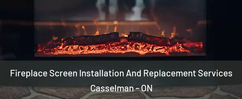  Fireplace Screen Installation And Replacement Services Casselman - ON