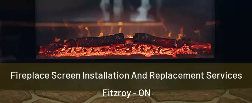  Fireplace Screen Installation And Replacement Services Fitzroy - ON