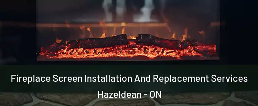  Fireplace Screen Installation And Replacement Services Hazeldean - ON