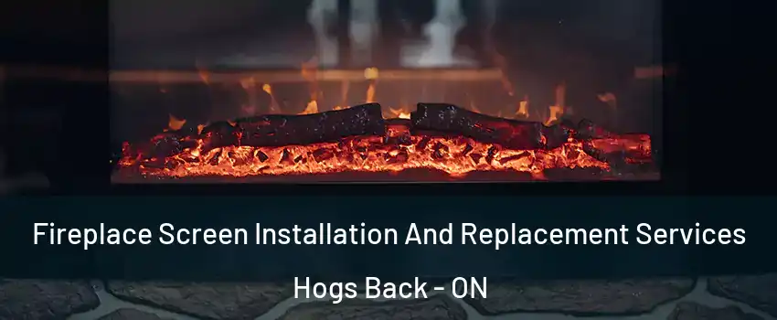  Fireplace Screen Installation And Replacement Services Hogs Back - ON