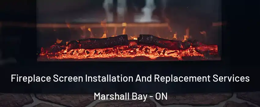  Fireplace Screen Installation And Replacement Services Marshall Bay - ON