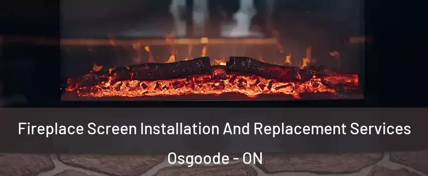  Fireplace Screen Installation And Replacement Services Osgoode - ON