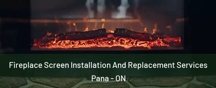  Fireplace Screen Installation And Replacement Services Pana - ON