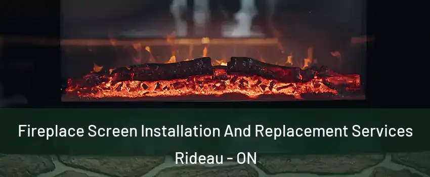  Fireplace Screen Installation And Replacement Services Rideau - ON