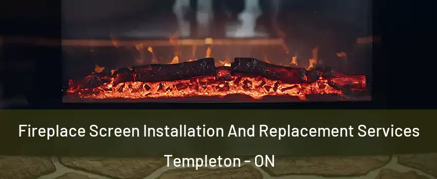  Fireplace Screen Installation And Replacement Services Templeton - ON