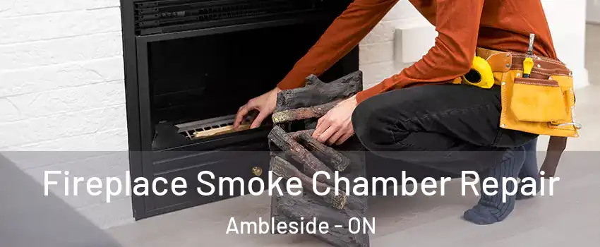  Fireplace Smoke Chamber Repair Ambleside - ON