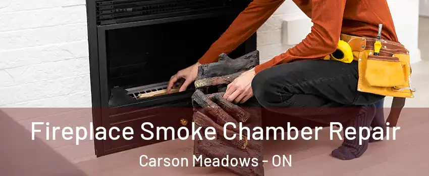  Fireplace Smoke Chamber Repair Carson Meadows - ON