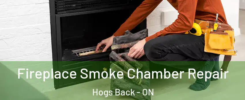  Fireplace Smoke Chamber Repair Hogs Back - ON