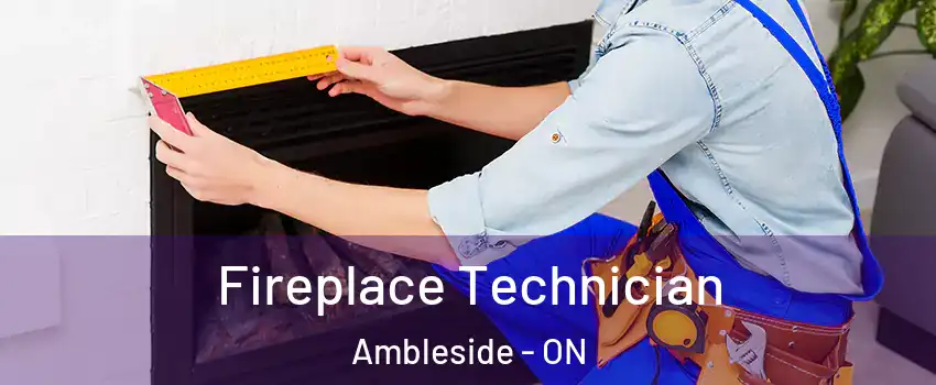  Fireplace Technician Ambleside - ON