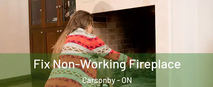  Fix Non-Working Fireplace Carsonby - ON