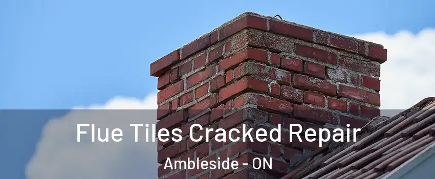  Flue Tiles Cracked Repair Ambleside - ON