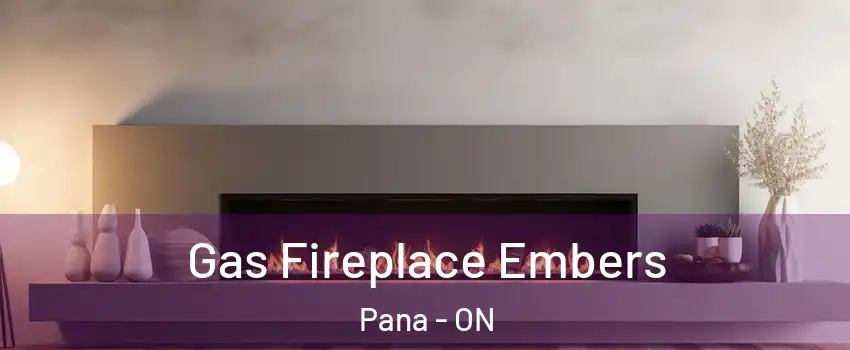 Gas Fireplace Embers Pana - ON