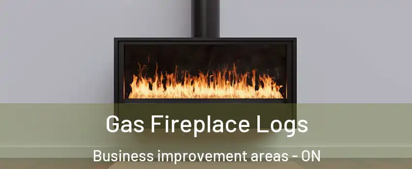  Gas Fireplace Logs Business improvement areas - ON