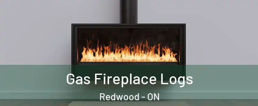  Gas Fireplace Logs Redwood - ON