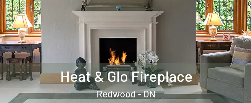  Heat & Glo Fireplace Redwood - ON