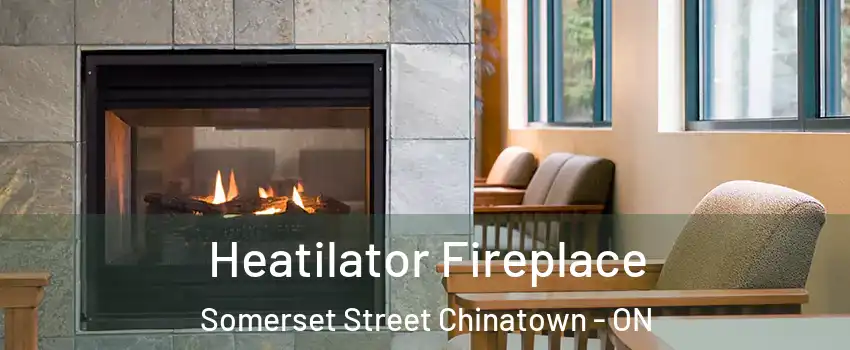  Heatilator Fireplace Somerset Street Chinatown - ON