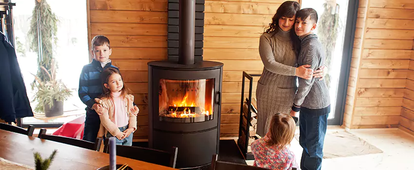 Morso Cast Iron Fireplace Insert Installation in Torwood Estates, Ontario