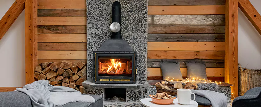 Thelin Hearth Products Direct Vent Gas Stove Fireplace Inspection in Buckhams Bay, Ontario