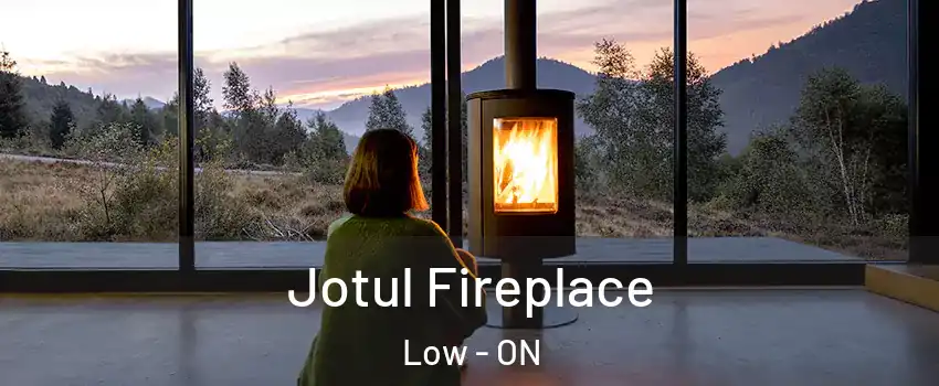  Jotul Fireplace Low - ON