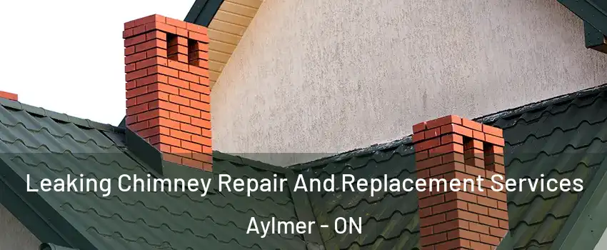  Leaking Chimney Repair And Replacement Services Aylmer - ON