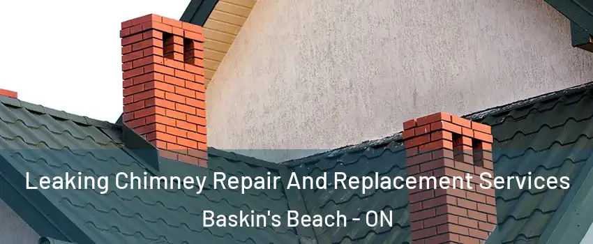  Leaking Chimney Repair And Replacement Services Baskin's Beach - ON