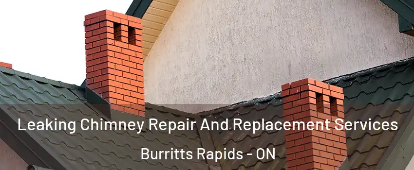  Leaking Chimney Repair And Replacement Services Burritts Rapids - ON