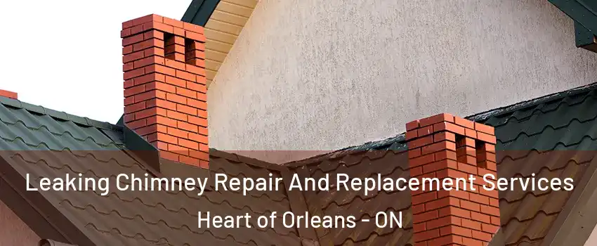  Leaking Chimney Repair And Replacement Services Heart of Orleans - ON