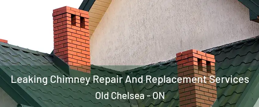  Leaking Chimney Repair And Replacement Services Old Chelsea - ON