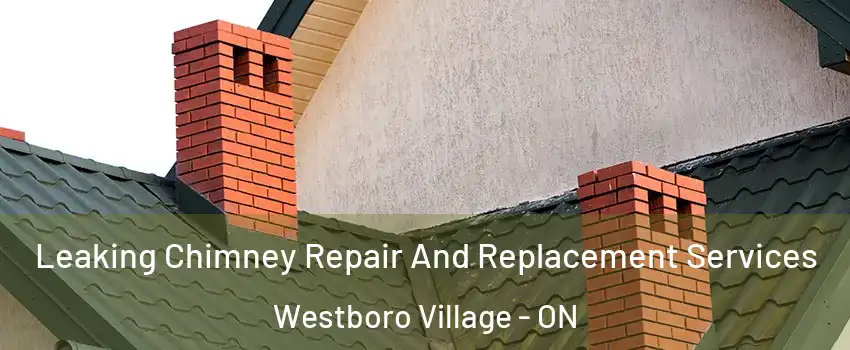  Leaking Chimney Repair And Replacement Services Westboro Village - ON