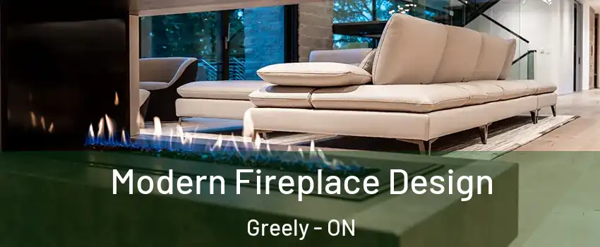  Modern Fireplace Design Greely - ON