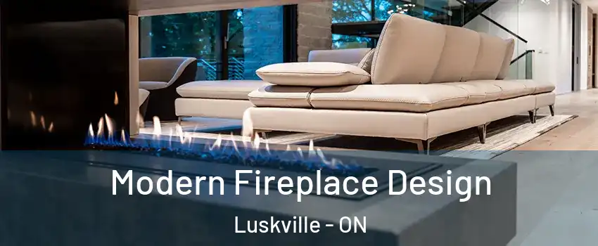  Modern Fireplace Design Luskville - ON