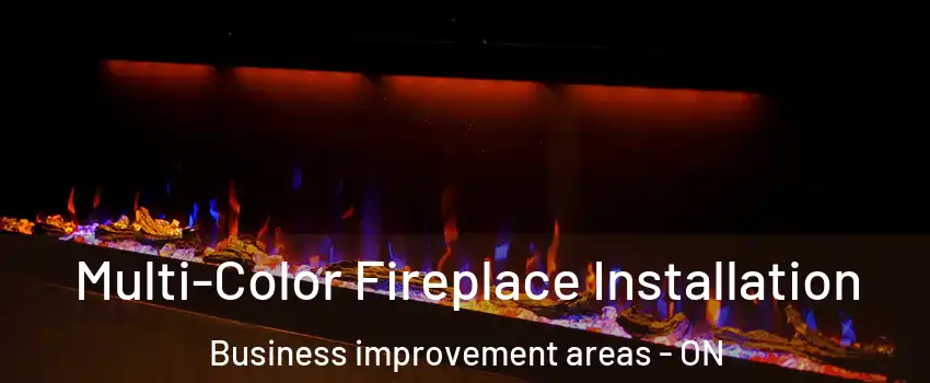  Multi-Color Fireplace Installation Business improvement areas - ON