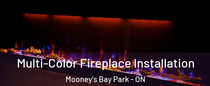  Multi-Color Fireplace Installation Mooney's Bay Park - ON