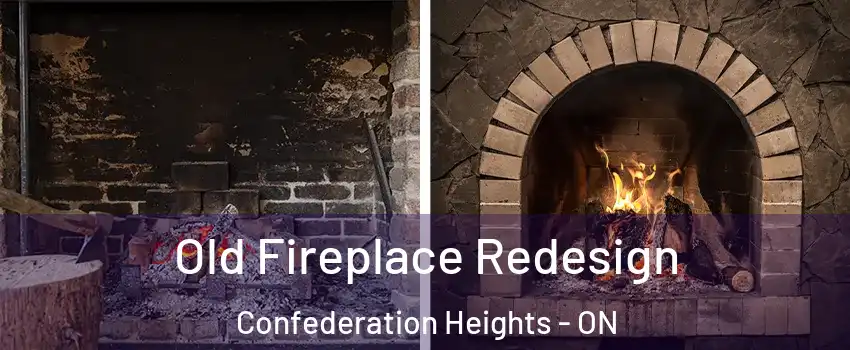  Old Fireplace Redesign Confederation Heights - ON