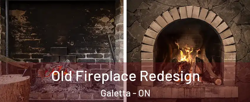  Old Fireplace Redesign Galetta - ON