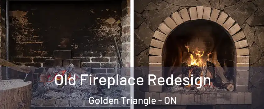  Old Fireplace Redesign Golden Triangle - ON