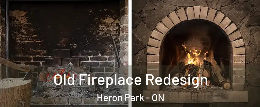  Old Fireplace Redesign Heron Park - ON