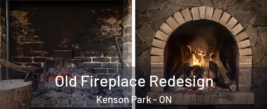  Old Fireplace Redesign Kenson Park - ON