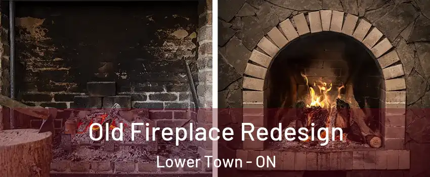  Old Fireplace Redesign Lower Town - ON