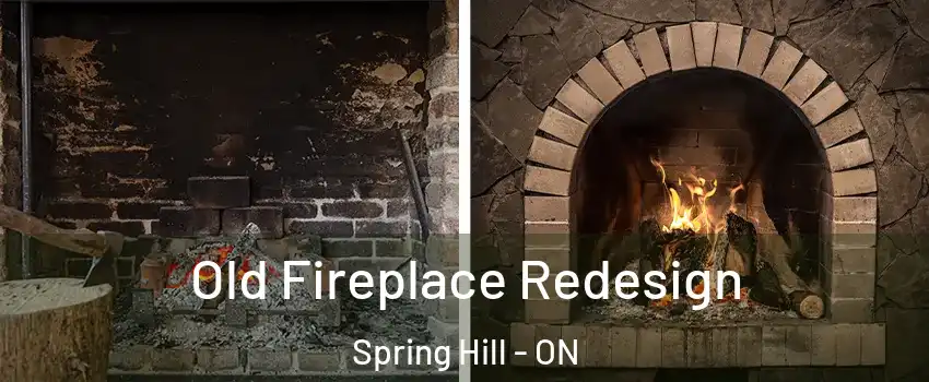  Old Fireplace Redesign Spring Hill - ON