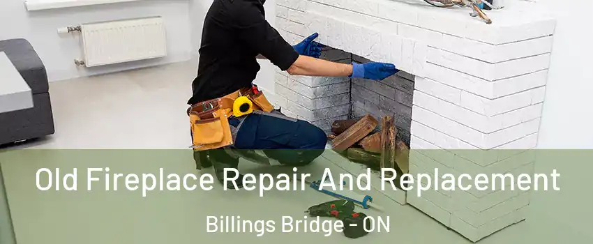  Old Fireplace Repair And Replacement Billings Bridge - ON